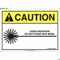 Accuform ANSI CAUTION Safety Sign LASER MRAD662XP MRAD662XP